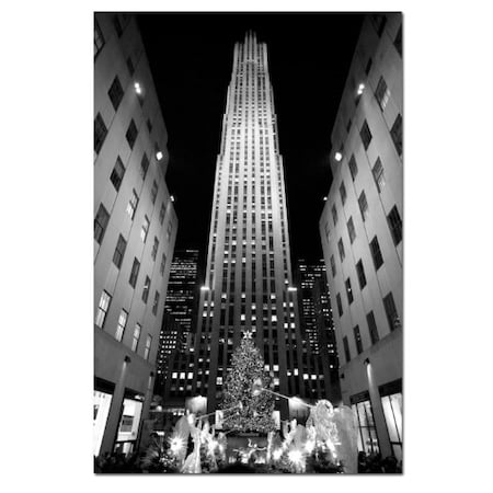 Yale Gurney 'Rockefeller Night' Canvas Art,18x24